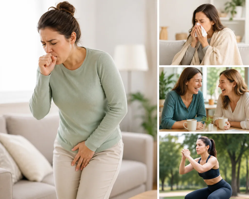 Leaking When You Cough, Sneeze, Laugh, or Exercise